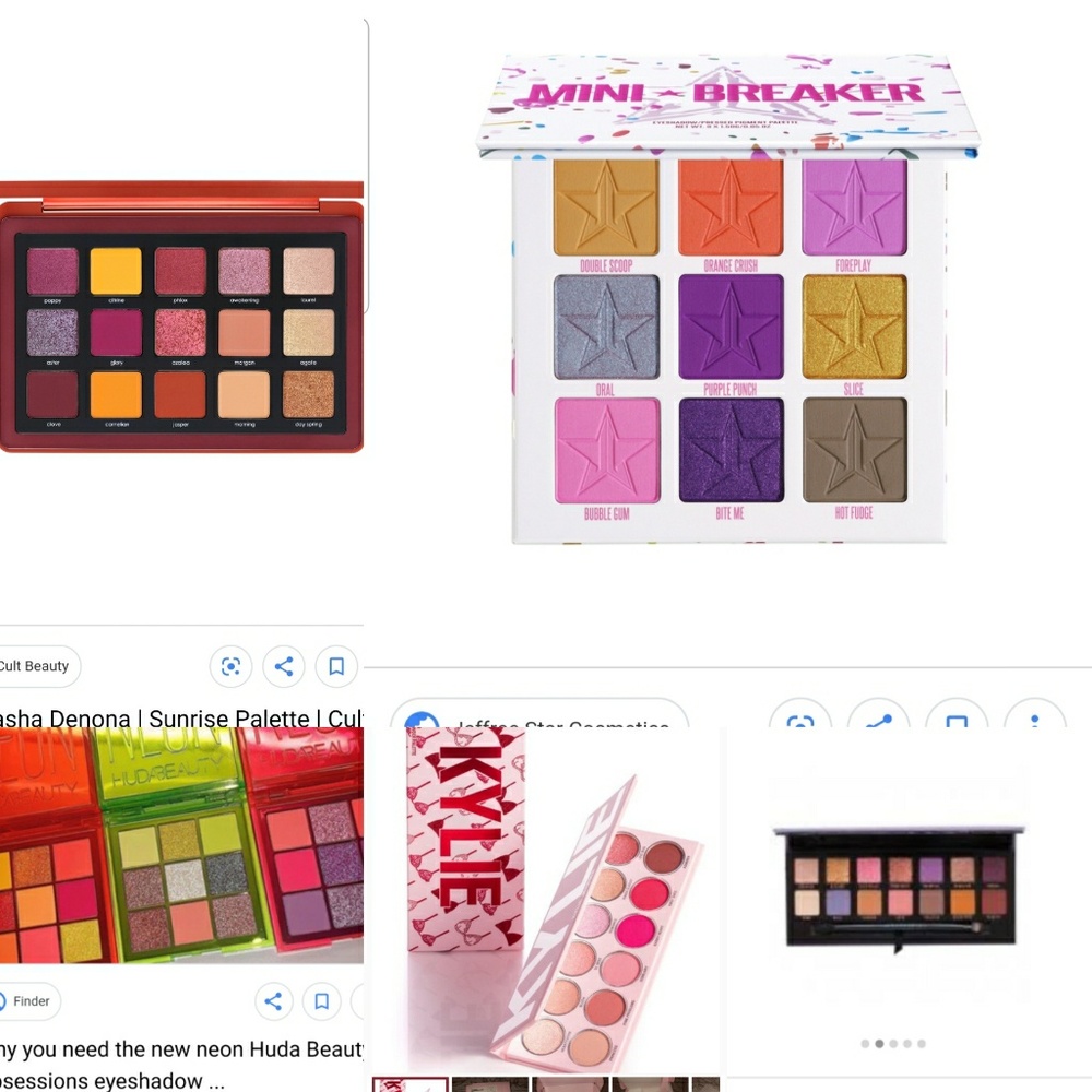 Iso natasha denona palette & more